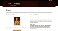 Desktop Screenshot of docrehnke.com